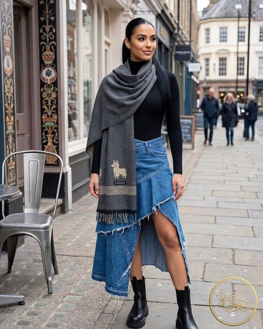Bufanda de Cashmere Premium - Imagen 7